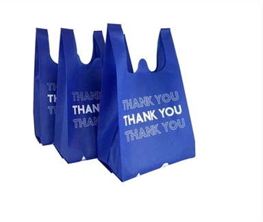 ขายส่งกระเป๋าผ้าไม่ทอแบบพกพาเสื้อยืดกระเป๋าเสื้อผ้า